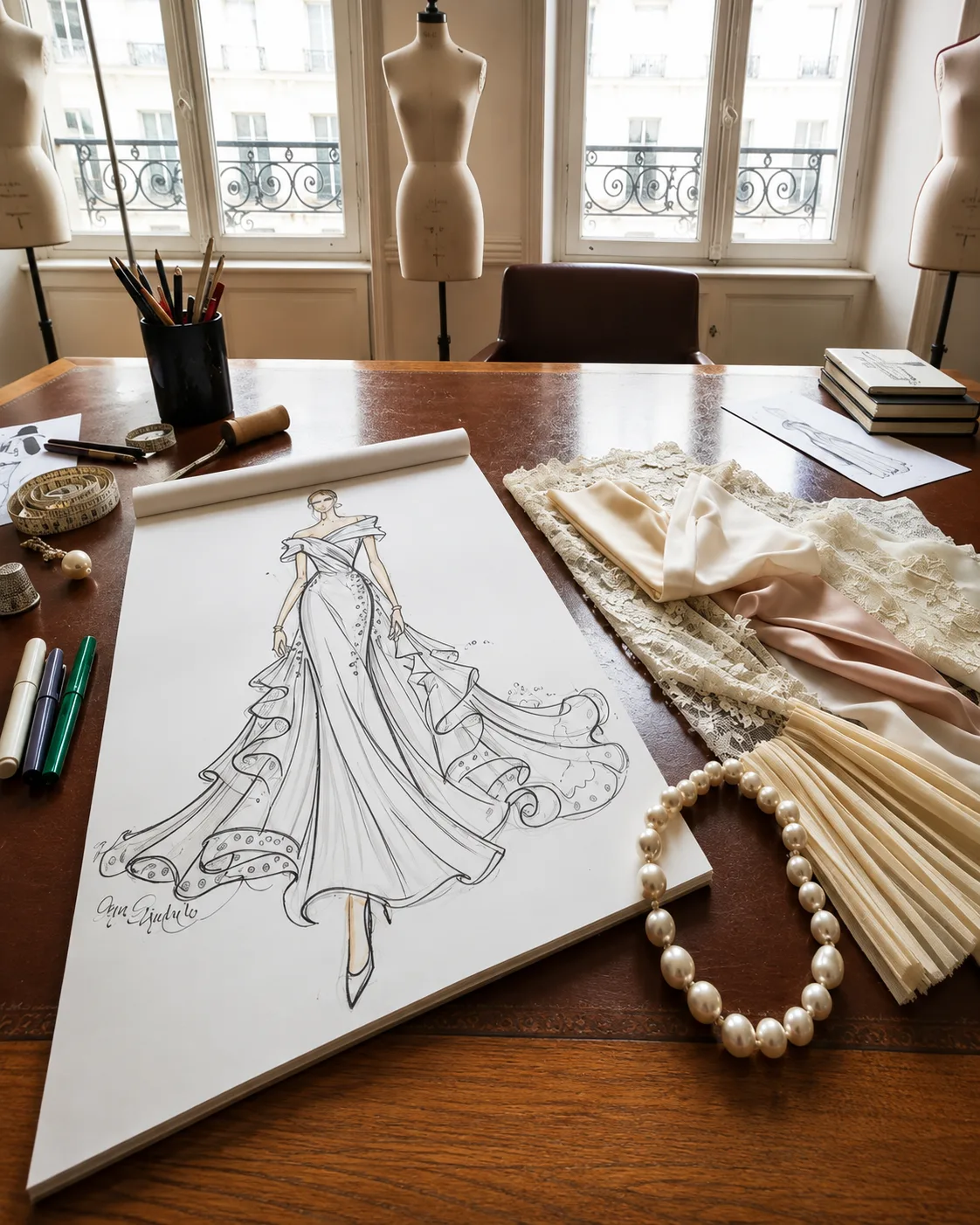 Wearable art fabric